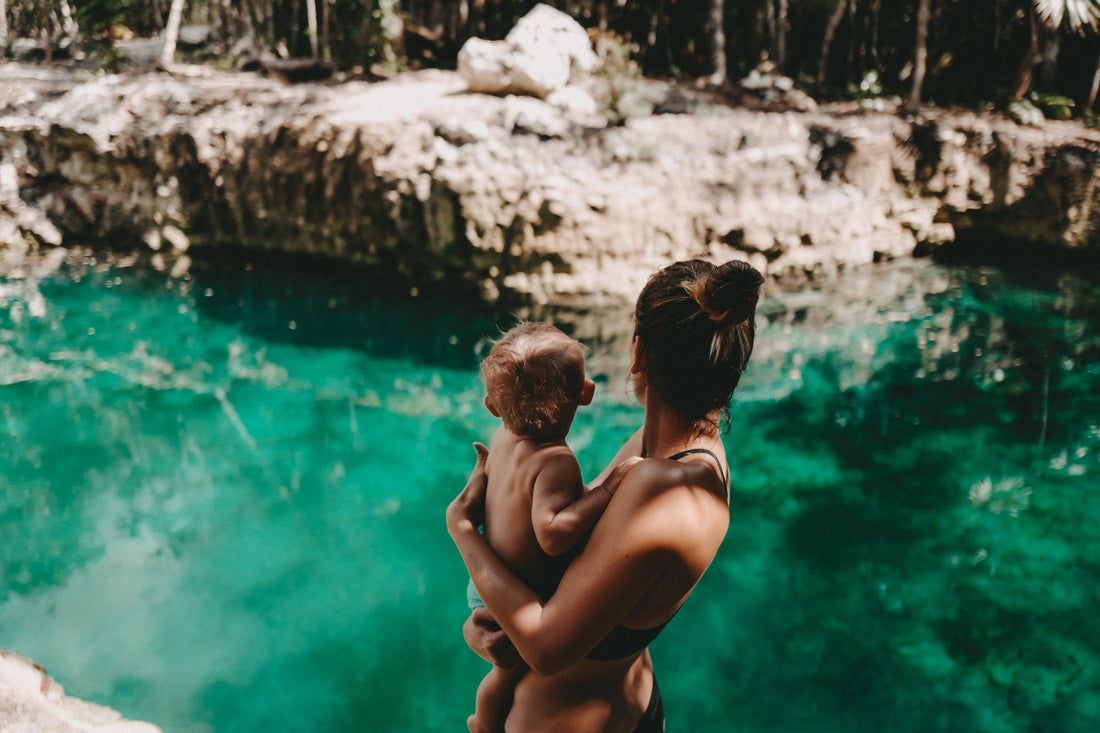 TULUM MIT BABY