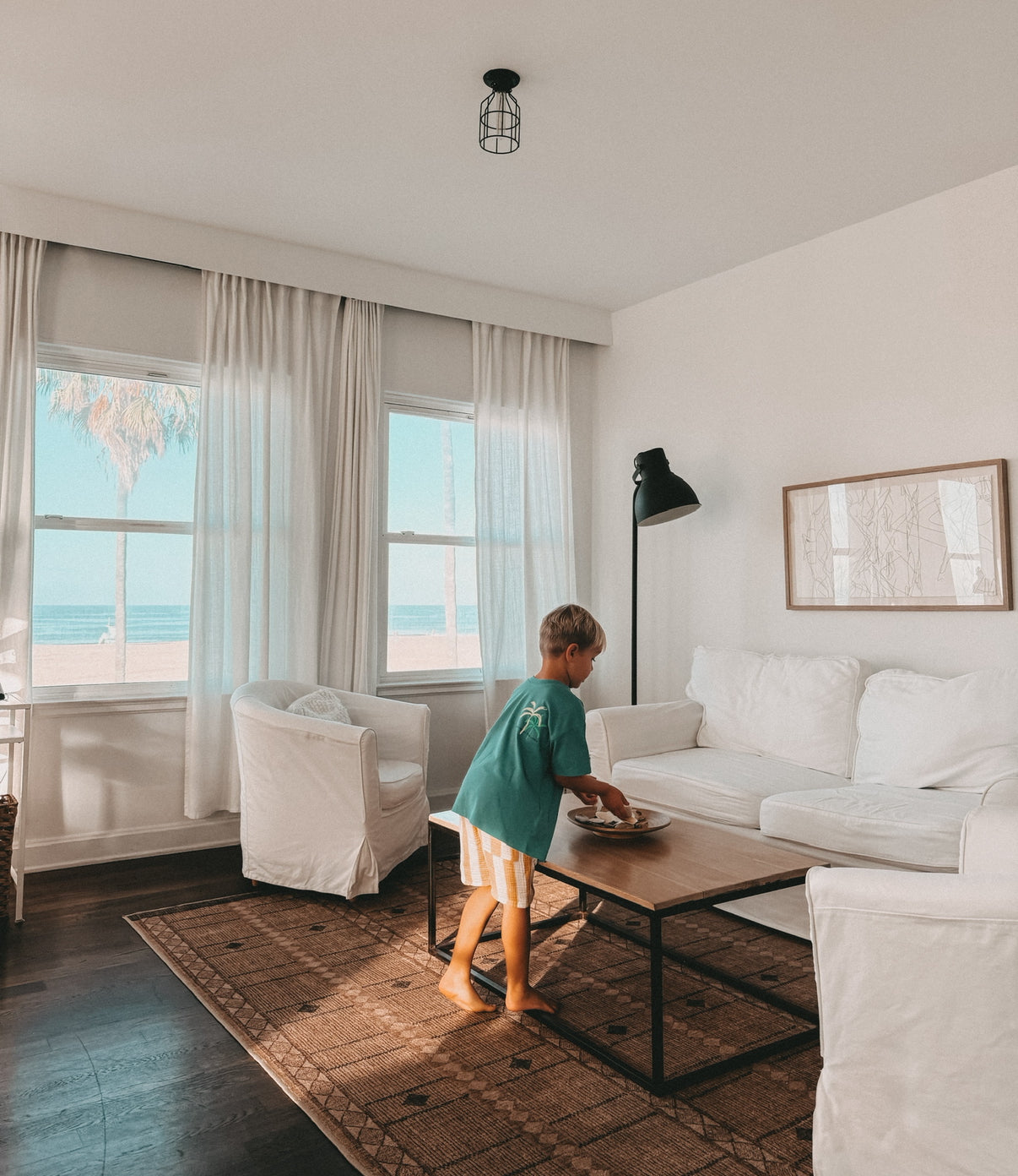 Familienurlaub in Venice Beach: Cali Style Apartments direkt am Strand