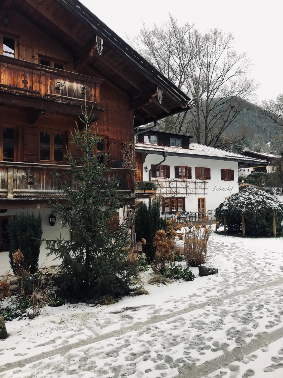 DER TEGERNSEE UND DIE BERGE MIT KIND