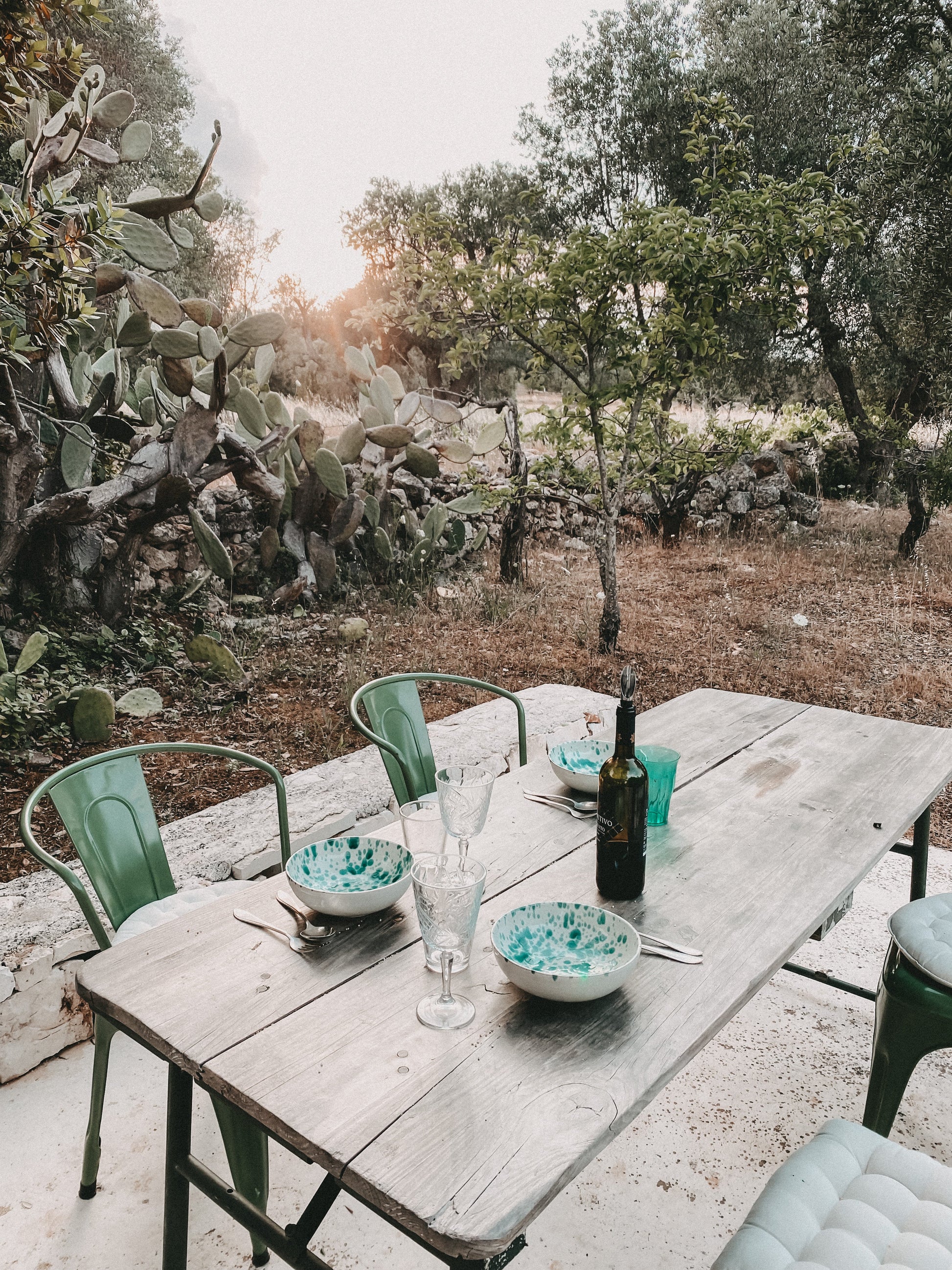 Il Tuffo in Apulien mit Kindern: Ferienhaus im Olivenhain bei Ostuni