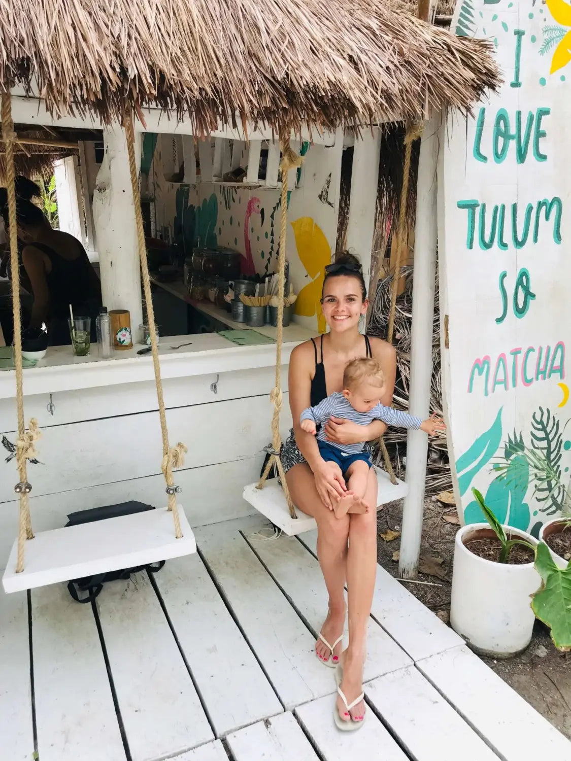TULUM MIT BABY