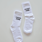 TRAVEL MORE WORRY LESS - Premium Socken – stilvolle, familienfreundliche Reise mit Kindern