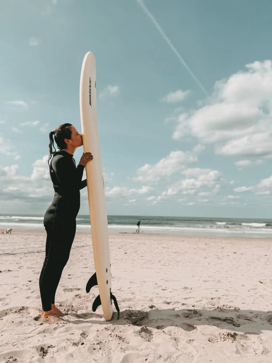 Surfing at Catricum beach
