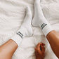 TRAVEL MORE WORRY LESS -  Premium Socken