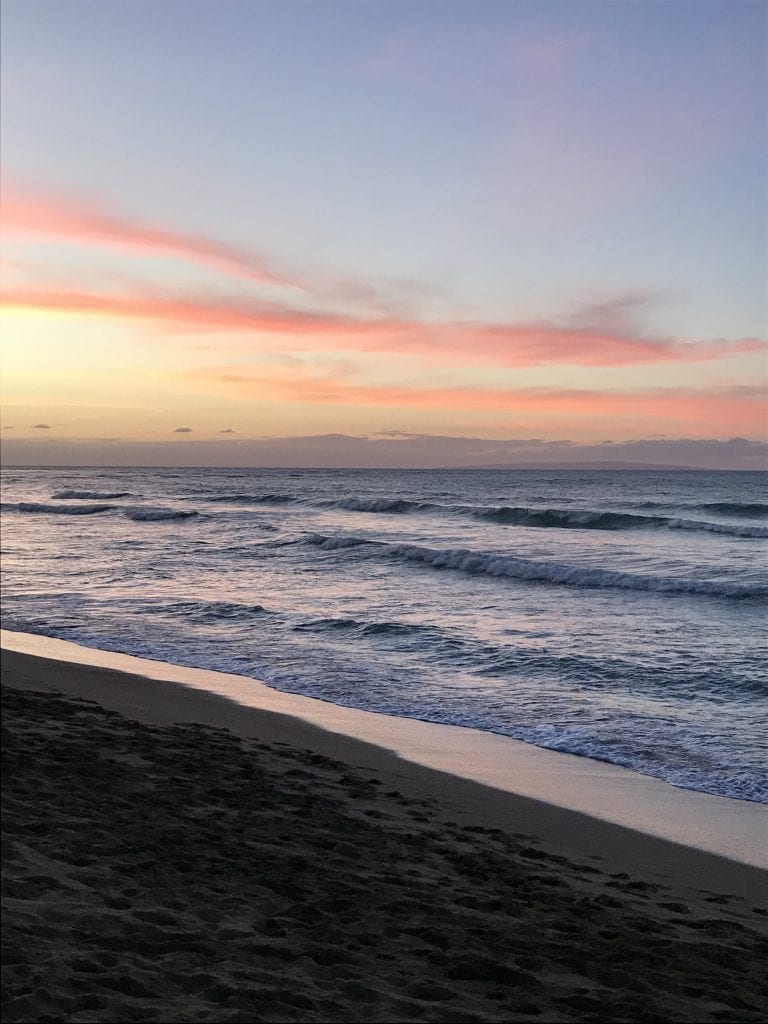 sunset playa bonita
